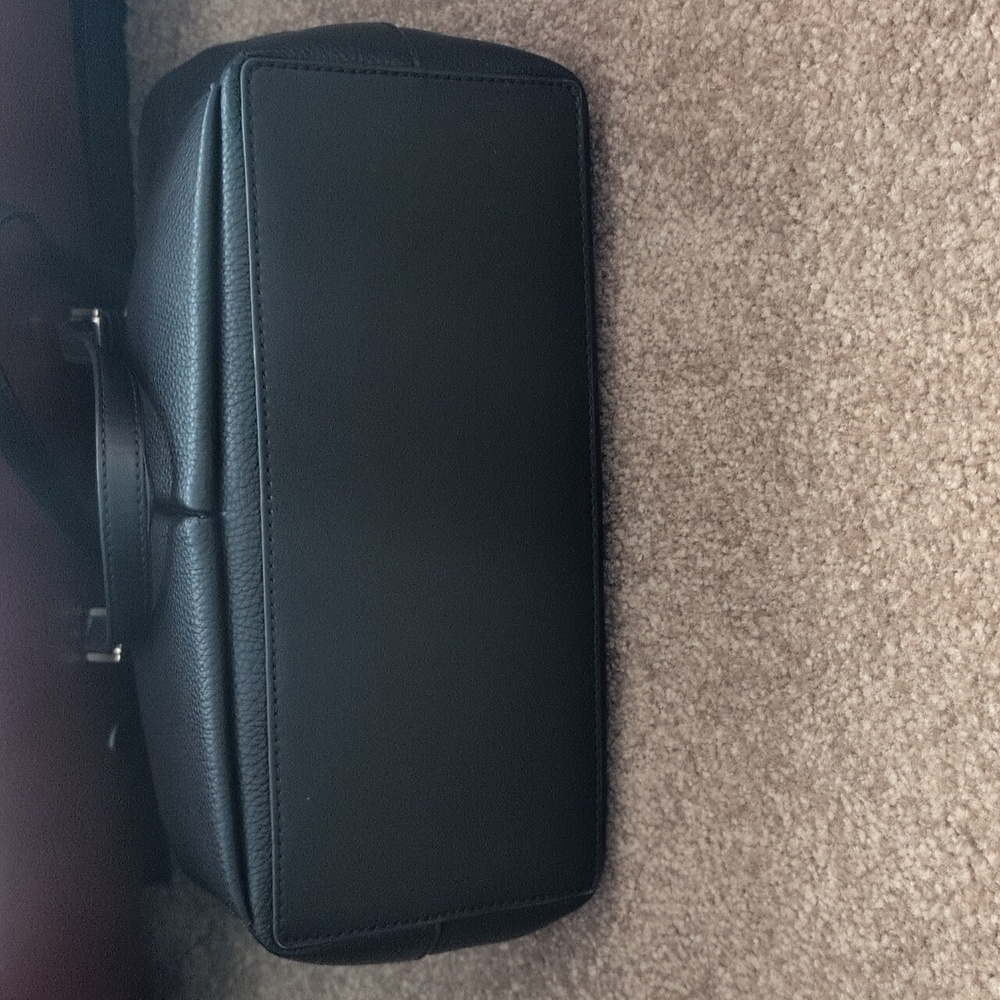 Michael Kors Black Tote with Gold Accents - Picture 13 of 16